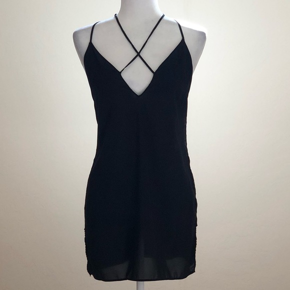 Victoria Secret Black Lace Slip - Picture 1 of 5